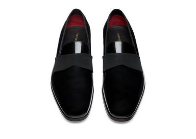 PATENT LEATHER EDGAR EVENING SLIPPER image number 1