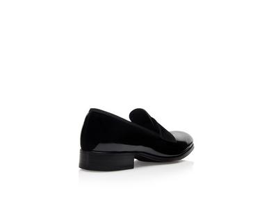 PATENT LEATHER EDGAR EVENING SLIPPER image number 3