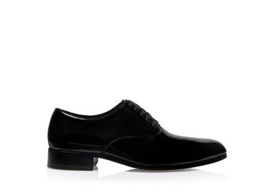 PATENT LEATHER EDGAR EVENING LACE UP image number 0
