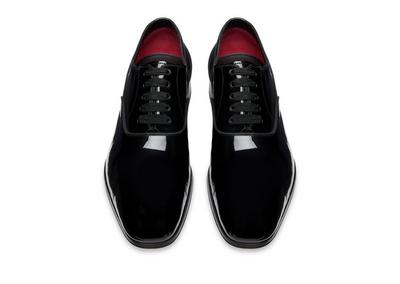 PATENT LEATHER EDGAR EVENING LACE UP image number 1