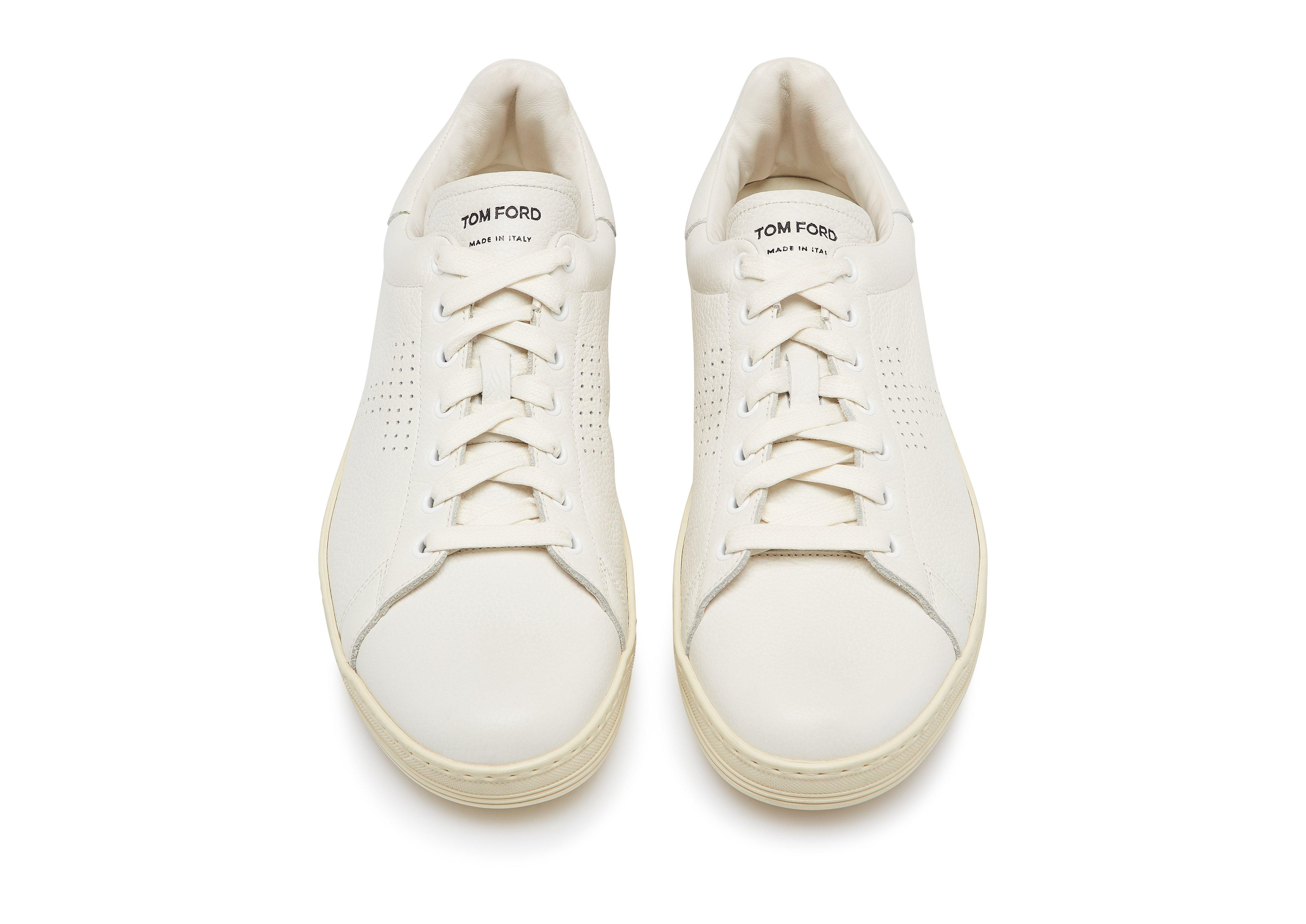 GRAIN LEATHER WARWICK SNEAKER | Tom Ford Fashion