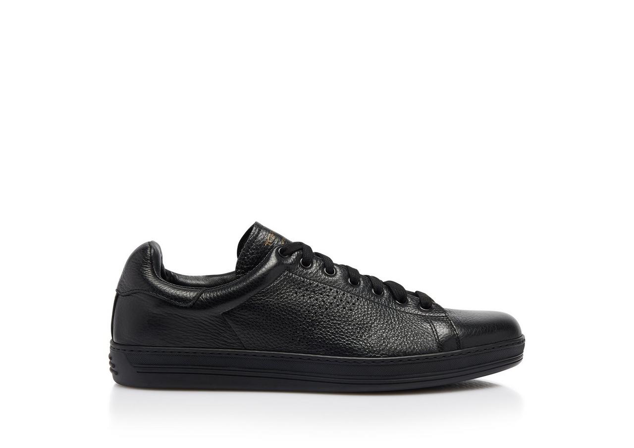 WARWICK GRAINED LEATHER SNEAKER image number 0