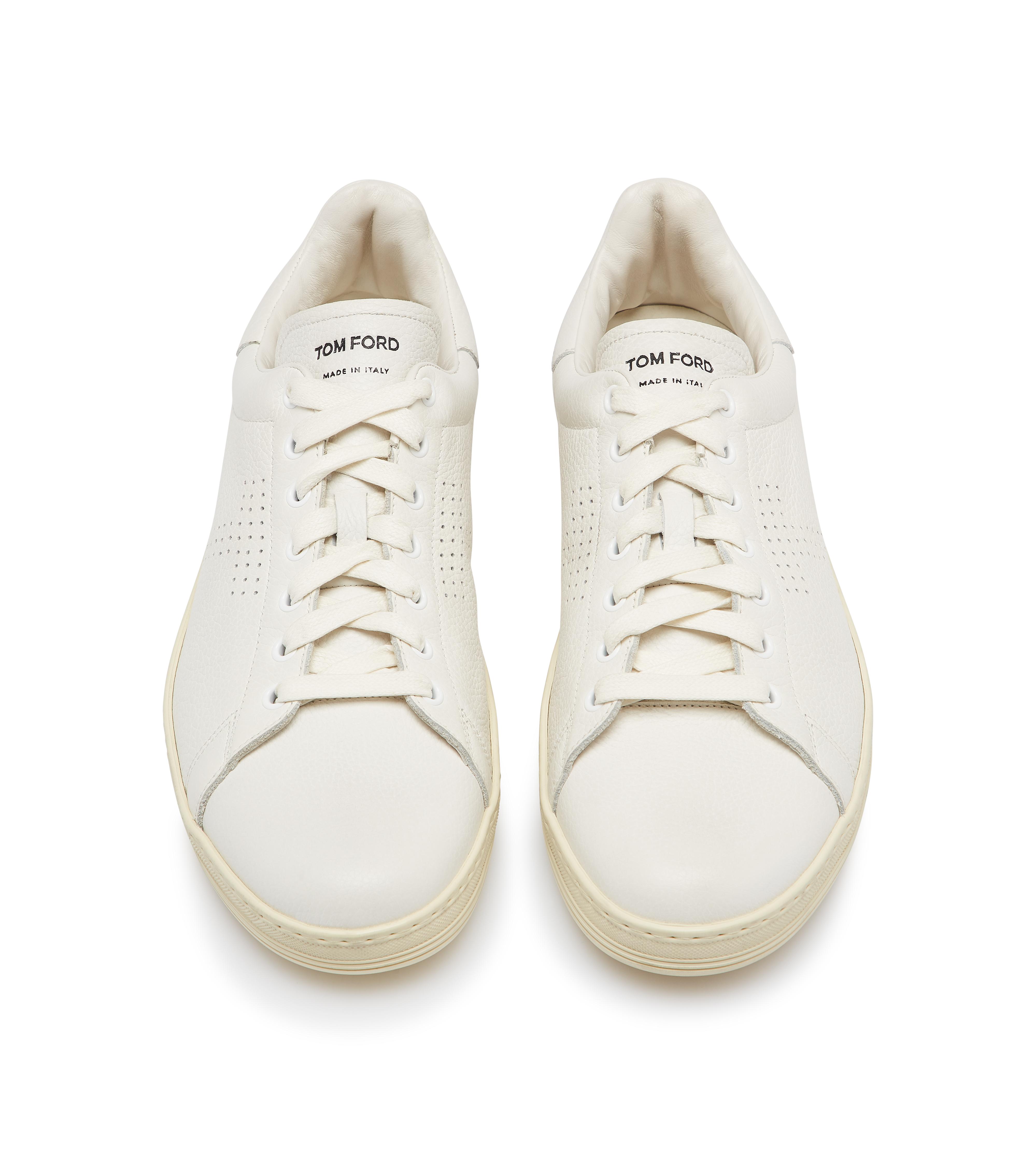 WARWICK GRAINED LEATHER SNEAKER