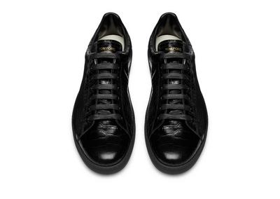PRINTED ALLIGATOR WARWICK SNEAKER | Tom Ford Fashion