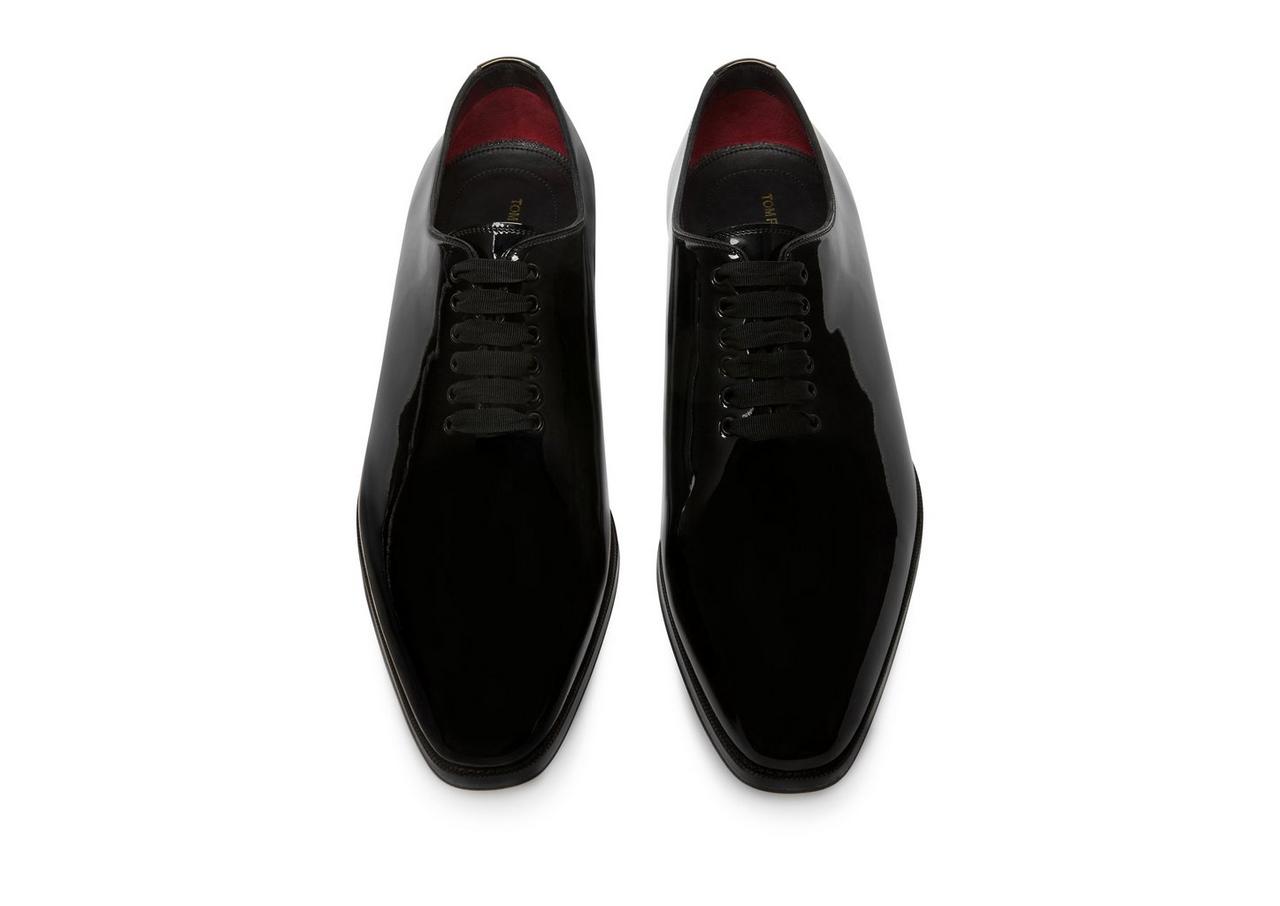 PATENT LEATHER ELKAN LACE UP image number 1