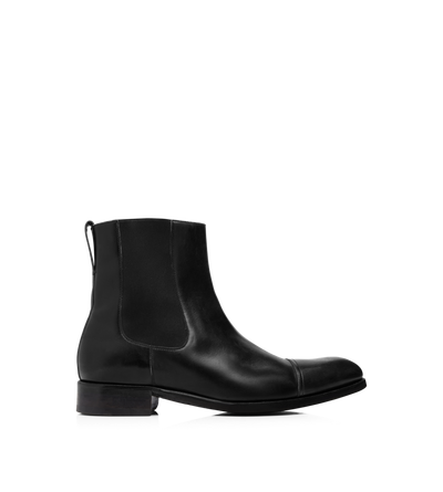 LEATHER ELKAN CHELSEA BOOT image number 0