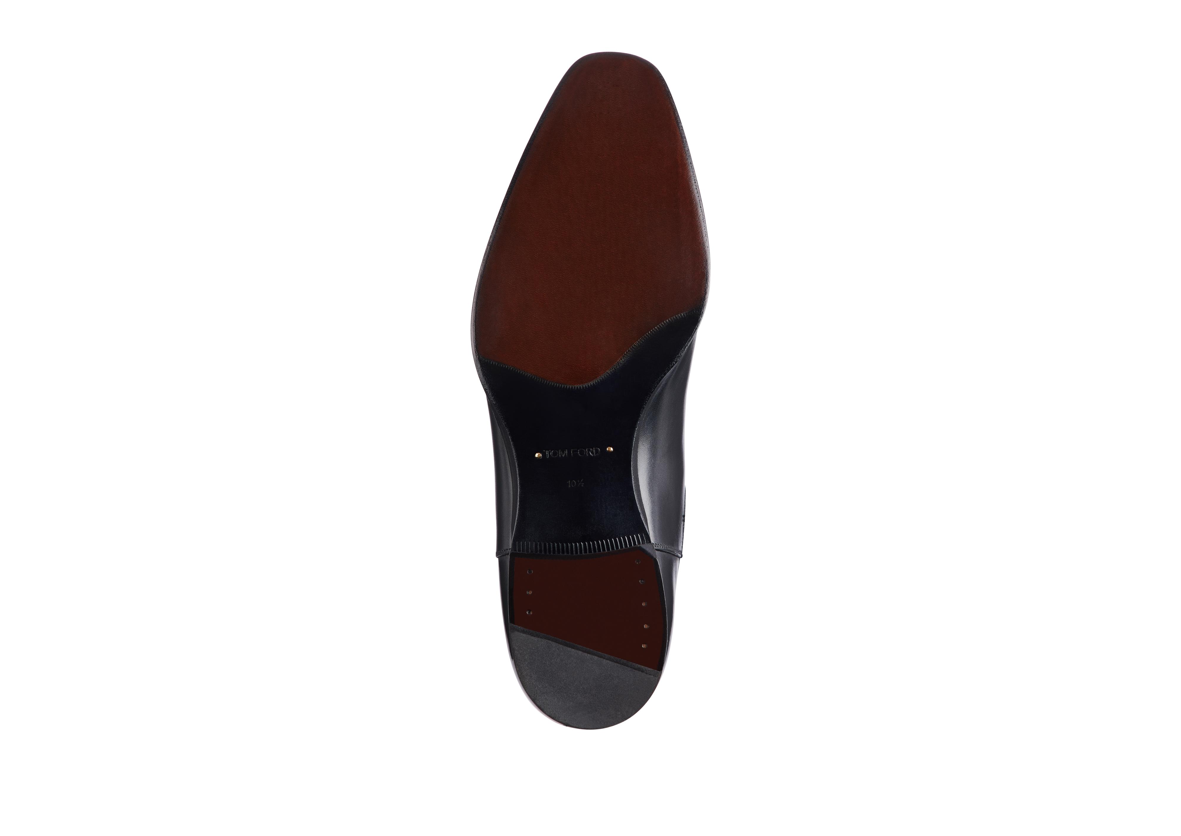 ELKAN LEATHER CHELSEA BOOTS | Tom Ford Fashion