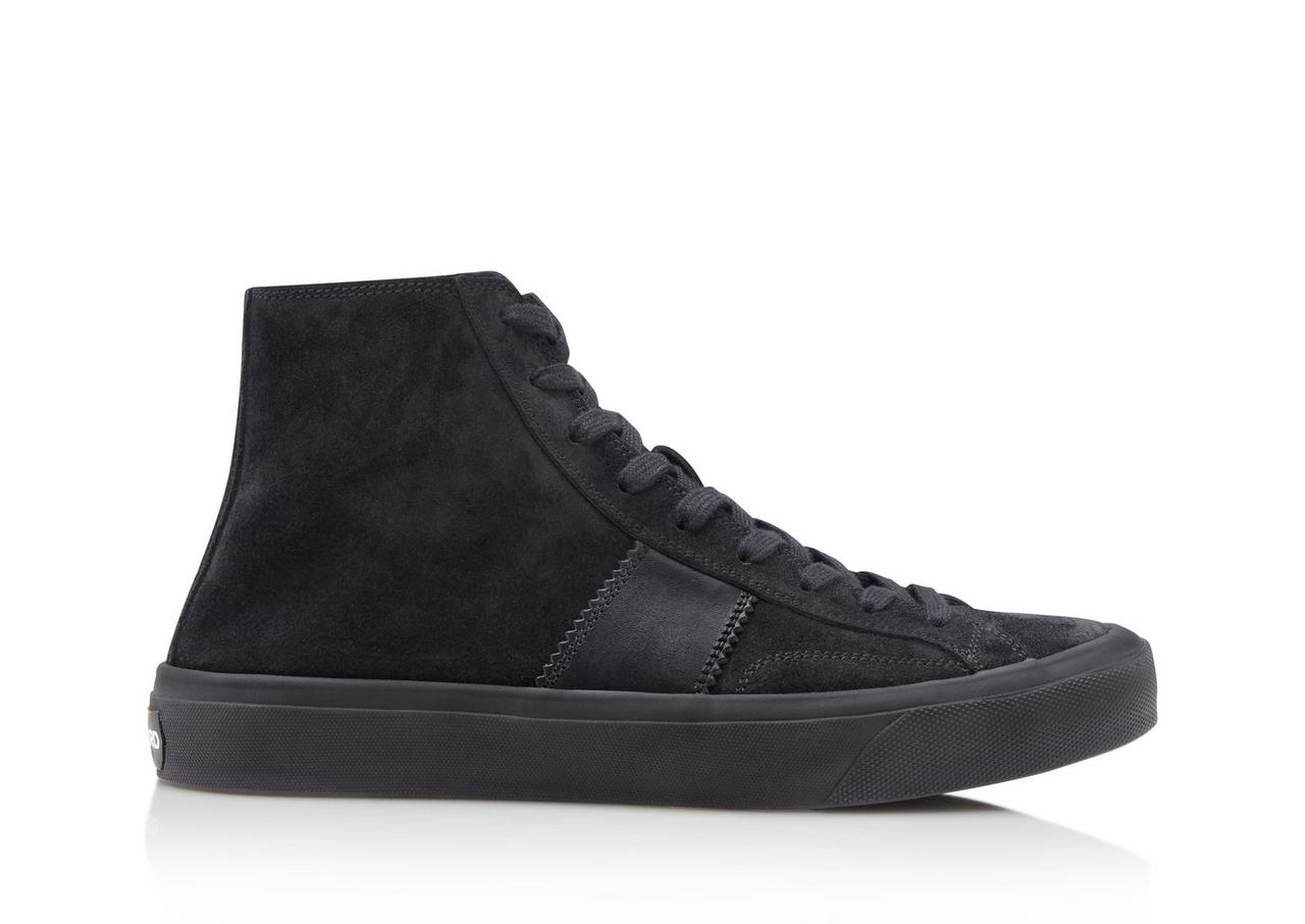 【Tom Ford】 Cambridgeベルベットスニーカー Cambridge velvet sneakers in multicoloured - Tom Ford