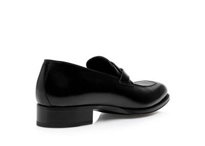 BURNISHED LEATHER ELKAN TWISTED BAND LOAFER image number 2