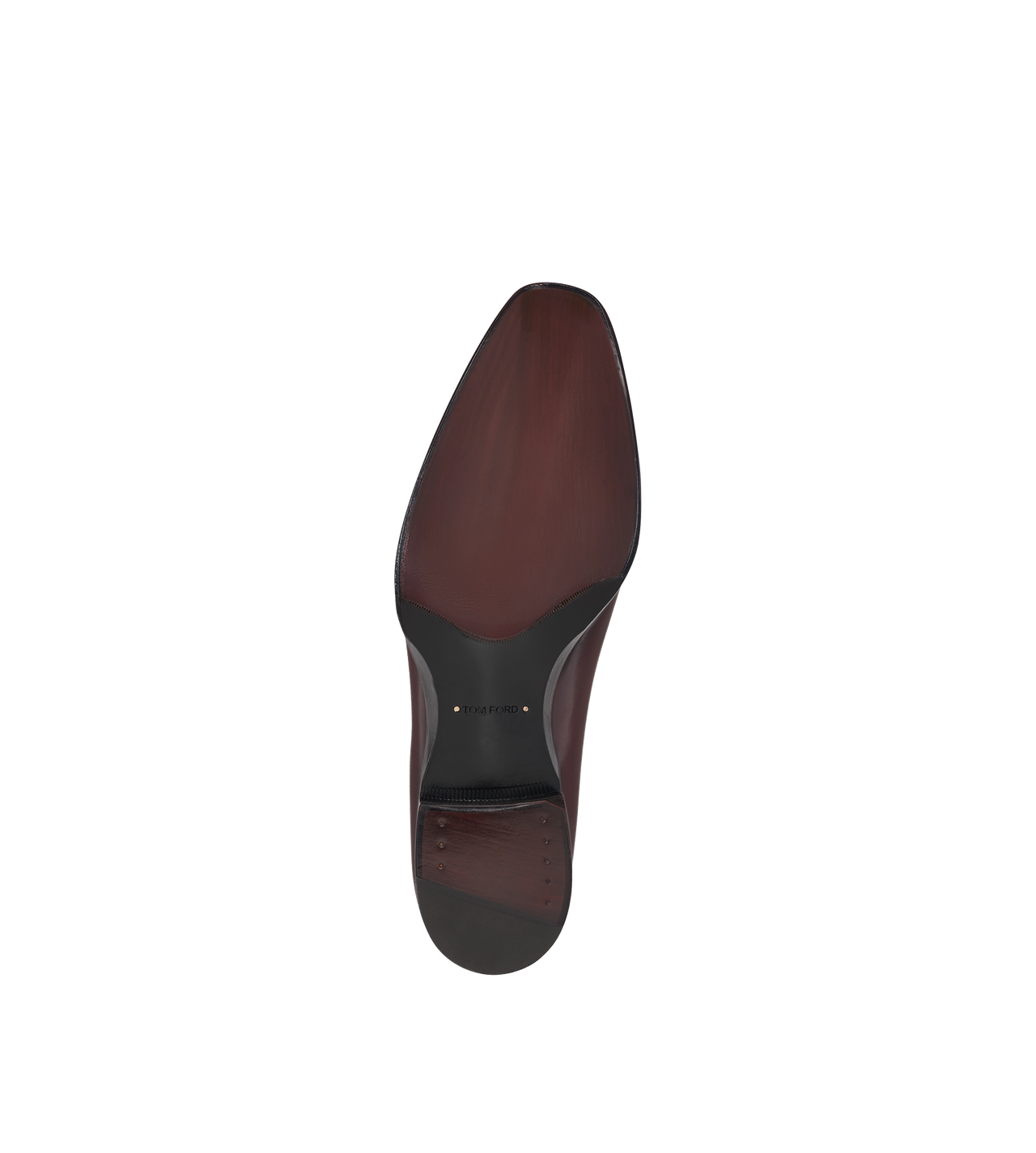 BURNISHED LEATHER ELKAN TWISTED BAND LOAFER image number 3