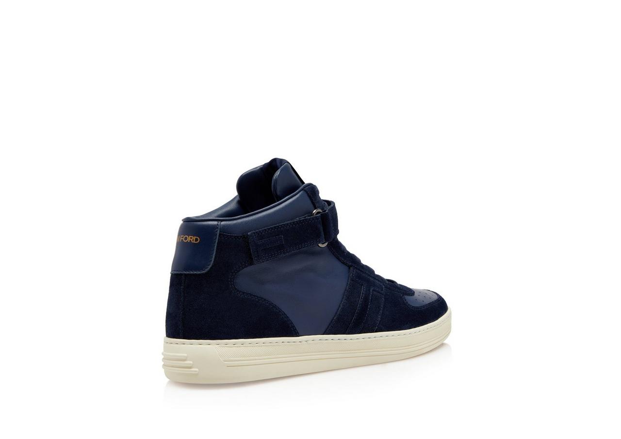 SUEDE AND LEATHER RADCLIFFE HIGH TOP SNEAKER image number 2