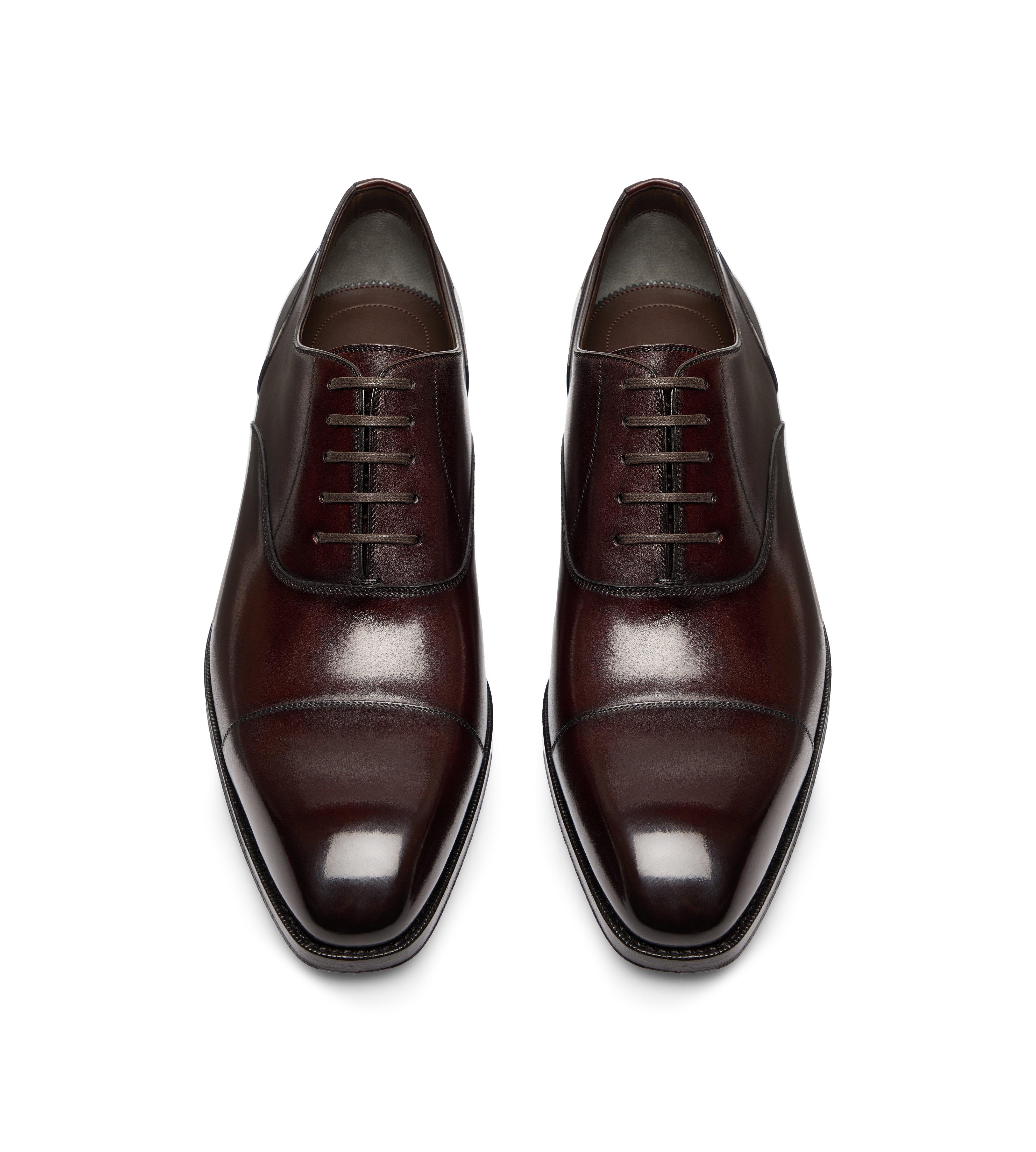 BURNISHED LEATHER ELKAN LACE UP