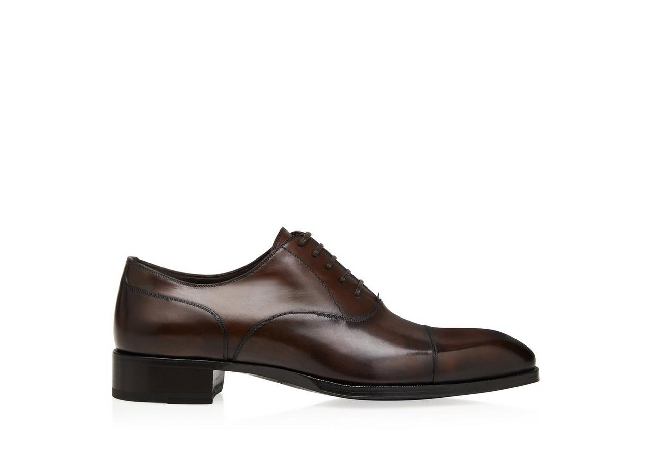 BURNISHED LEATHER ELKAN LACE UP image number 0