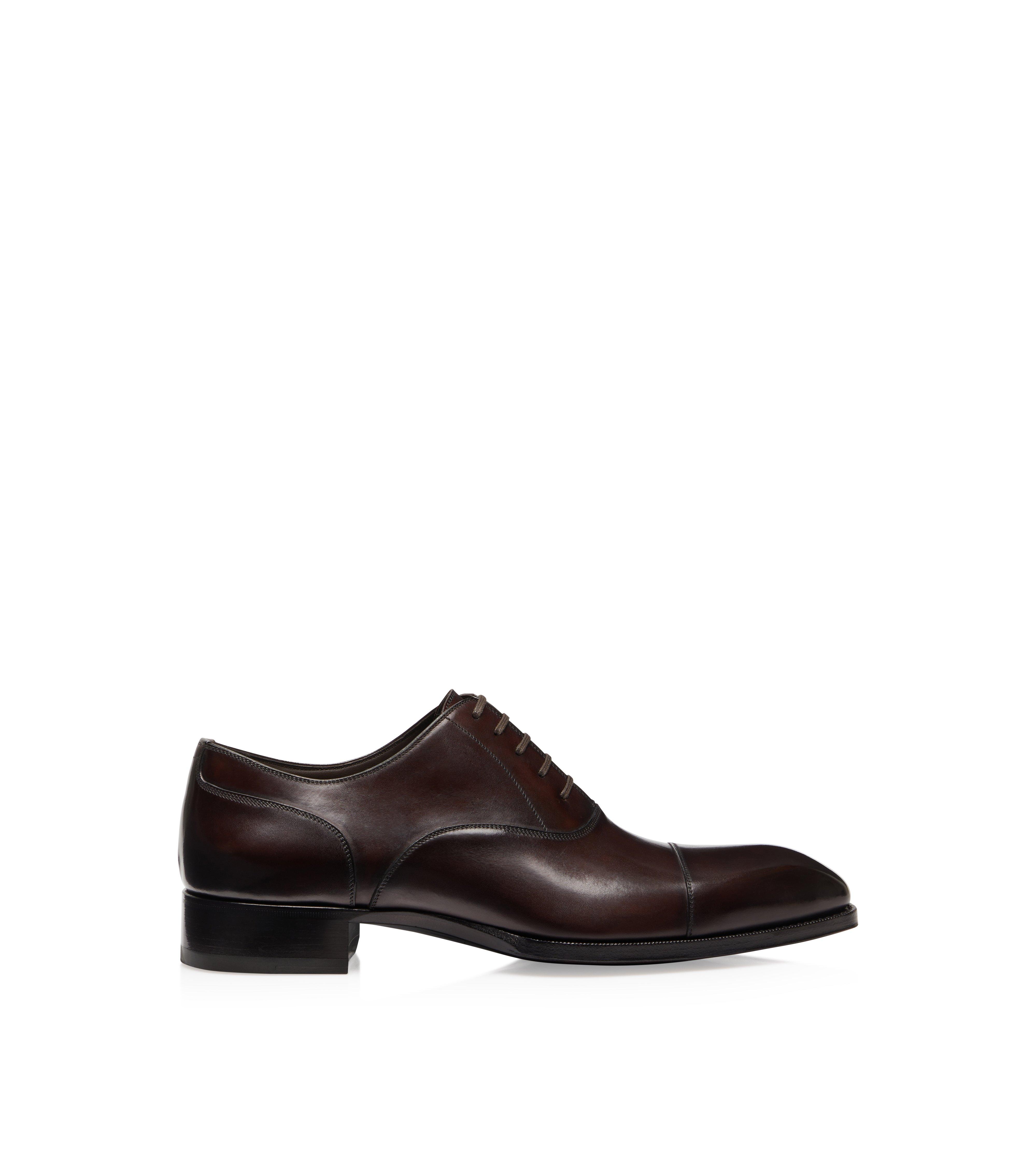 BURNISHED LEATHER ELKAN LACE UP
