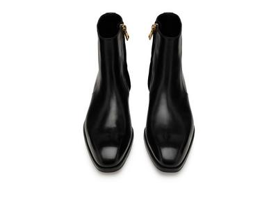 BURNISHED LEATHER ELKAN ZIP BOOT | Tom Ford Fashion BURNISHED LEATHER ELKAN ZIP BOOT | Tom Ford Fashion