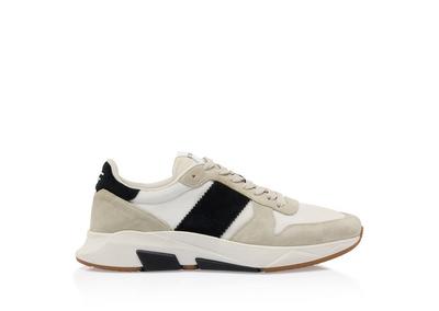 SUEDE TECHNICAL FABRIC JAGGA SNEAKER image number 0