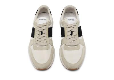 SUEDE TECHNICAL FABRIC JAGGA SNEAKER image number 1