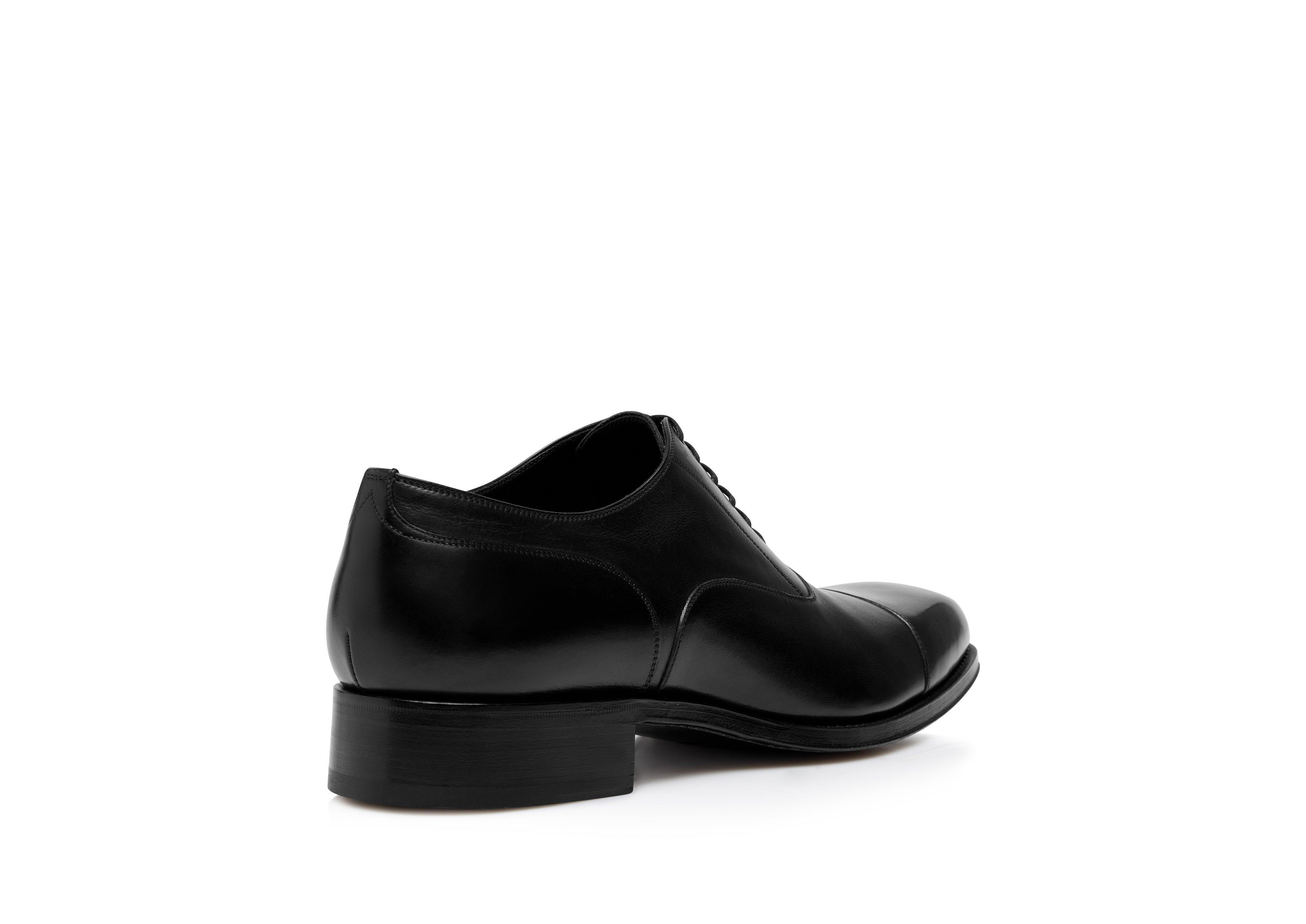 BURNISHED LEATHER CLAYDON LACE UP | Tom Ford Fashion