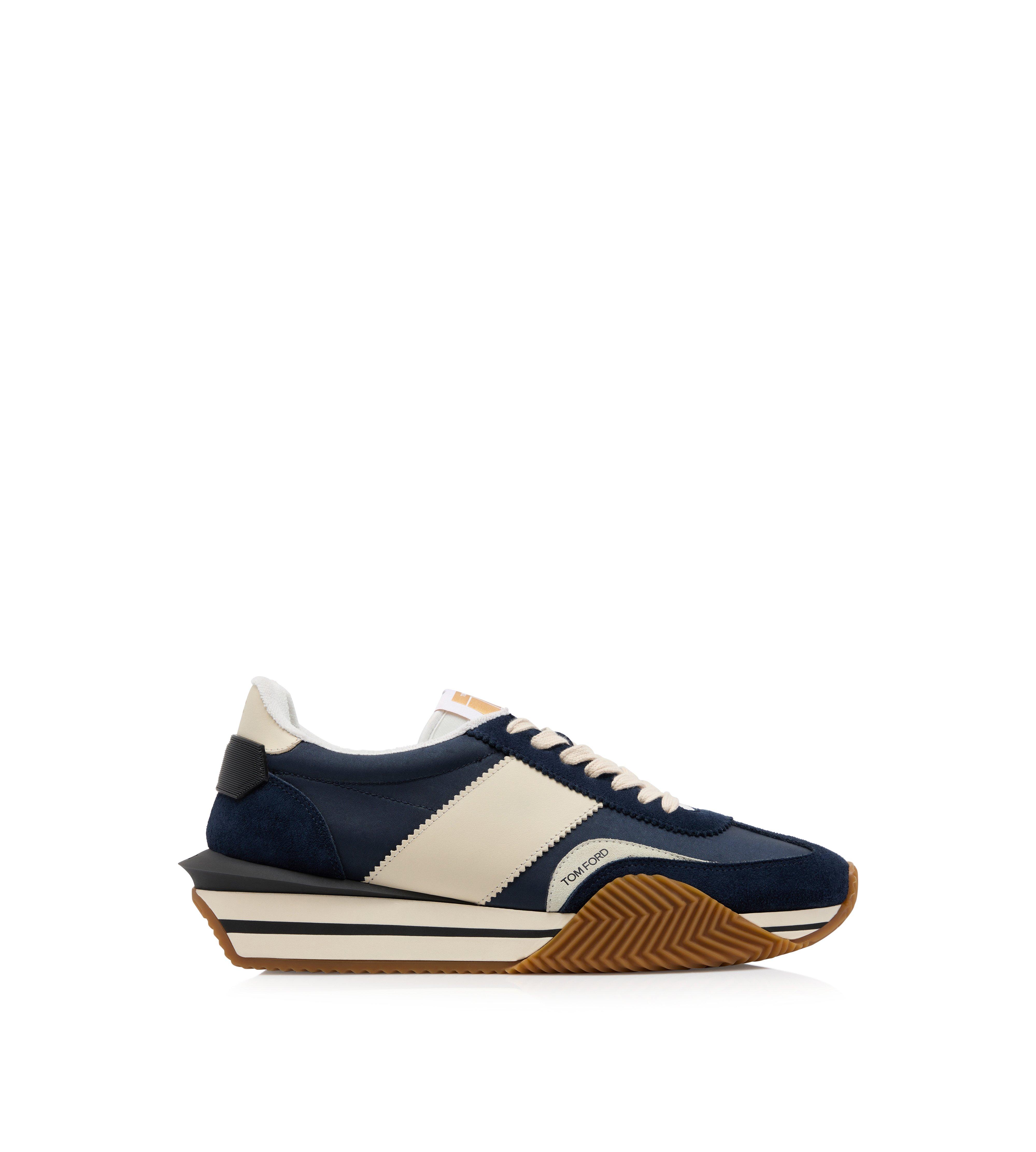 SUEDE TECHNICAL FABRIC JAMES SNEAKER