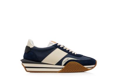 SUEDE TECHNICAL FABRIC JAMES SNEAKER image number 0