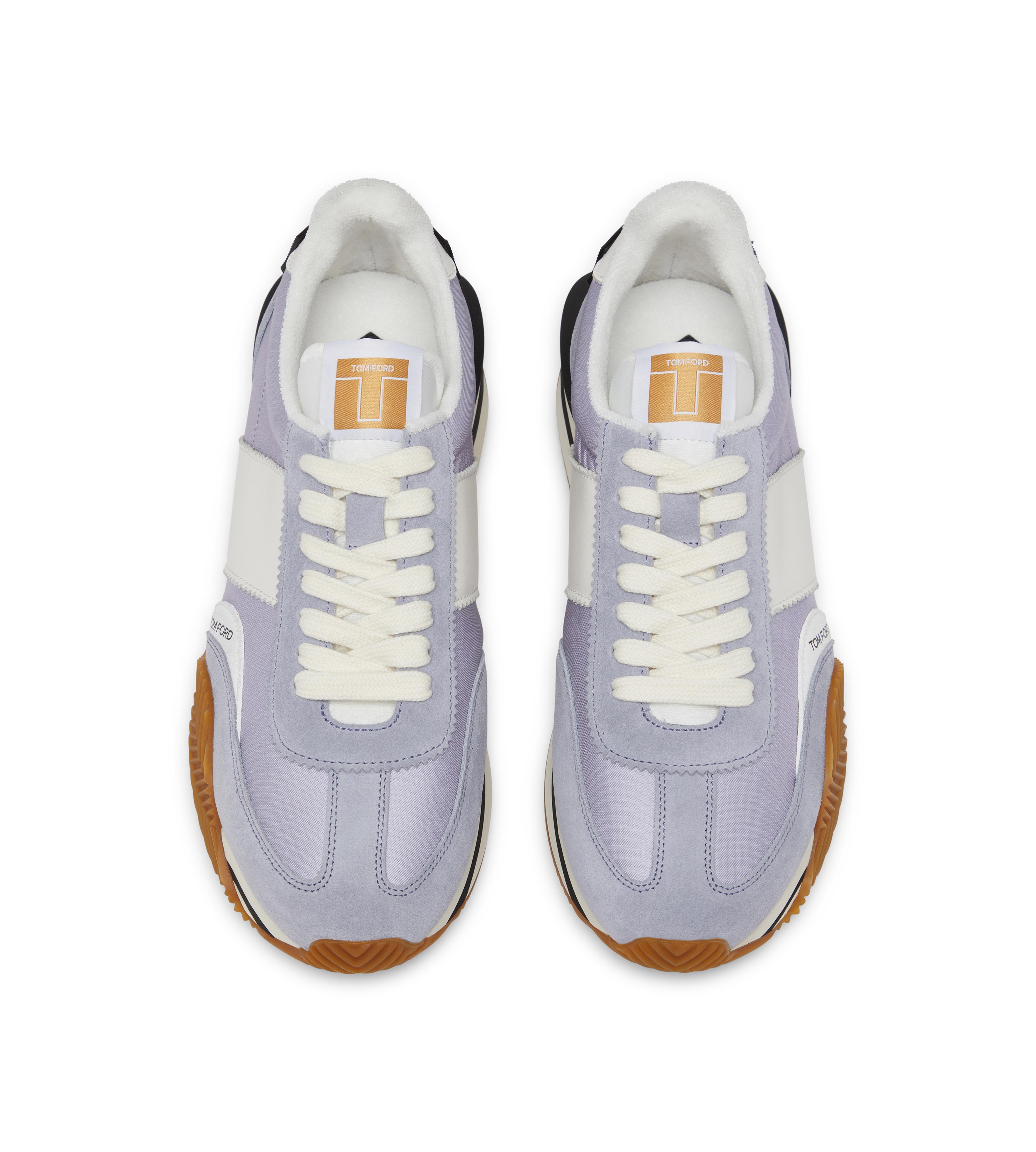 SUEDE TECHNICAL FABRIC JAMES SNEAKER