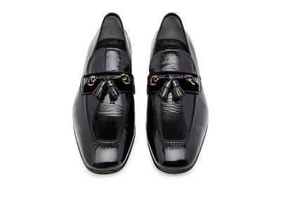 GLOSSY PATENT SEAN TASSEL LOAFER image number 2
