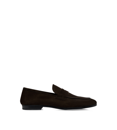 SUEDE SEAN TWISTED BAND LOAFER image number 0