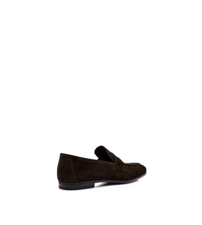 SUEDE SEAN TWISTED BAND LOAFER image number 2