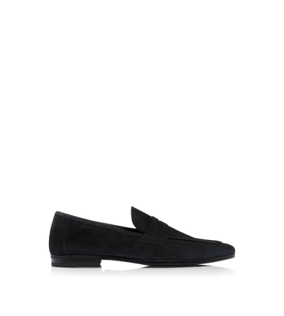 SUEDE SEAN TWISTED BAND LOAFER image number 0