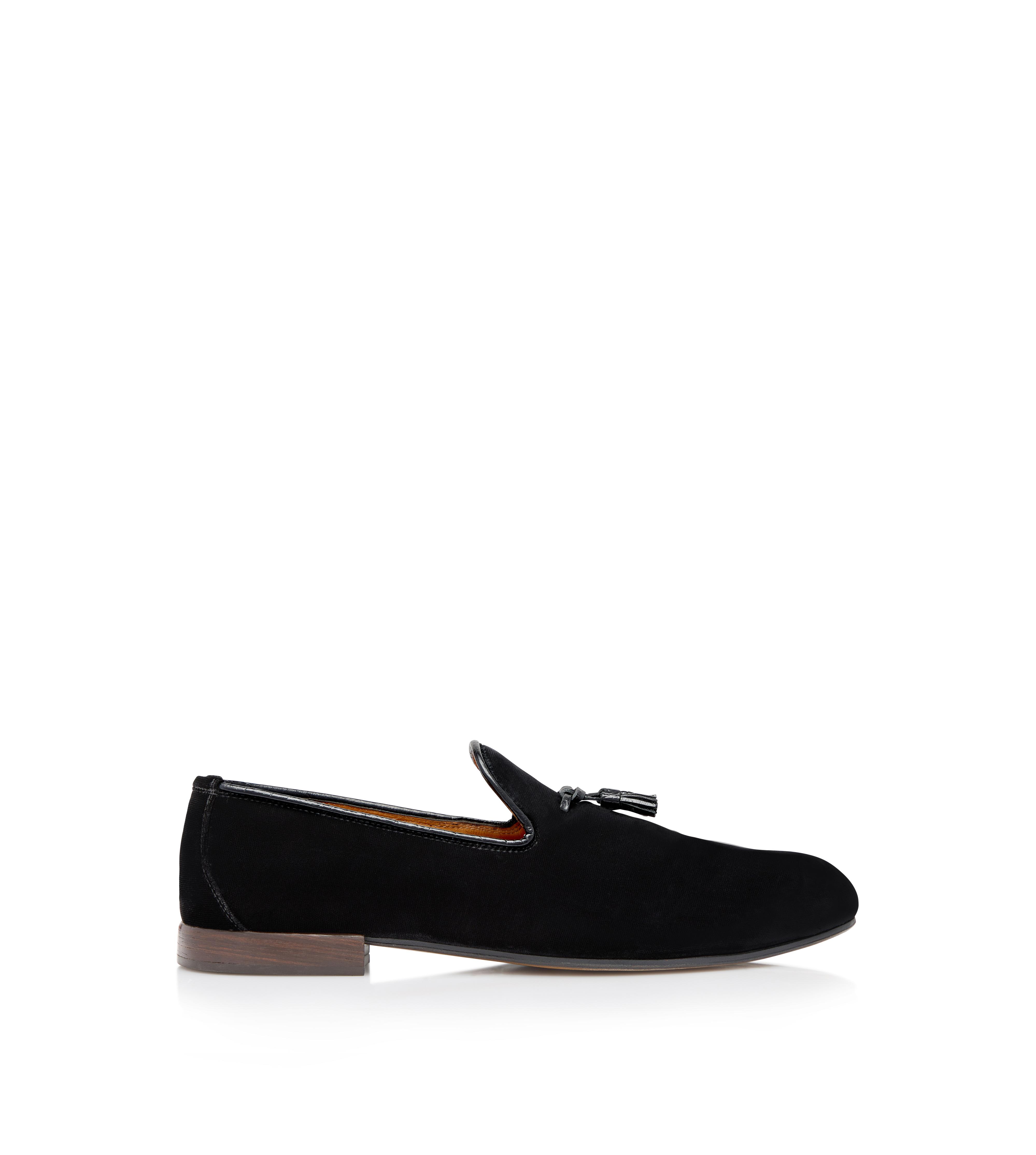 Tom ford hot sale velvet slippers