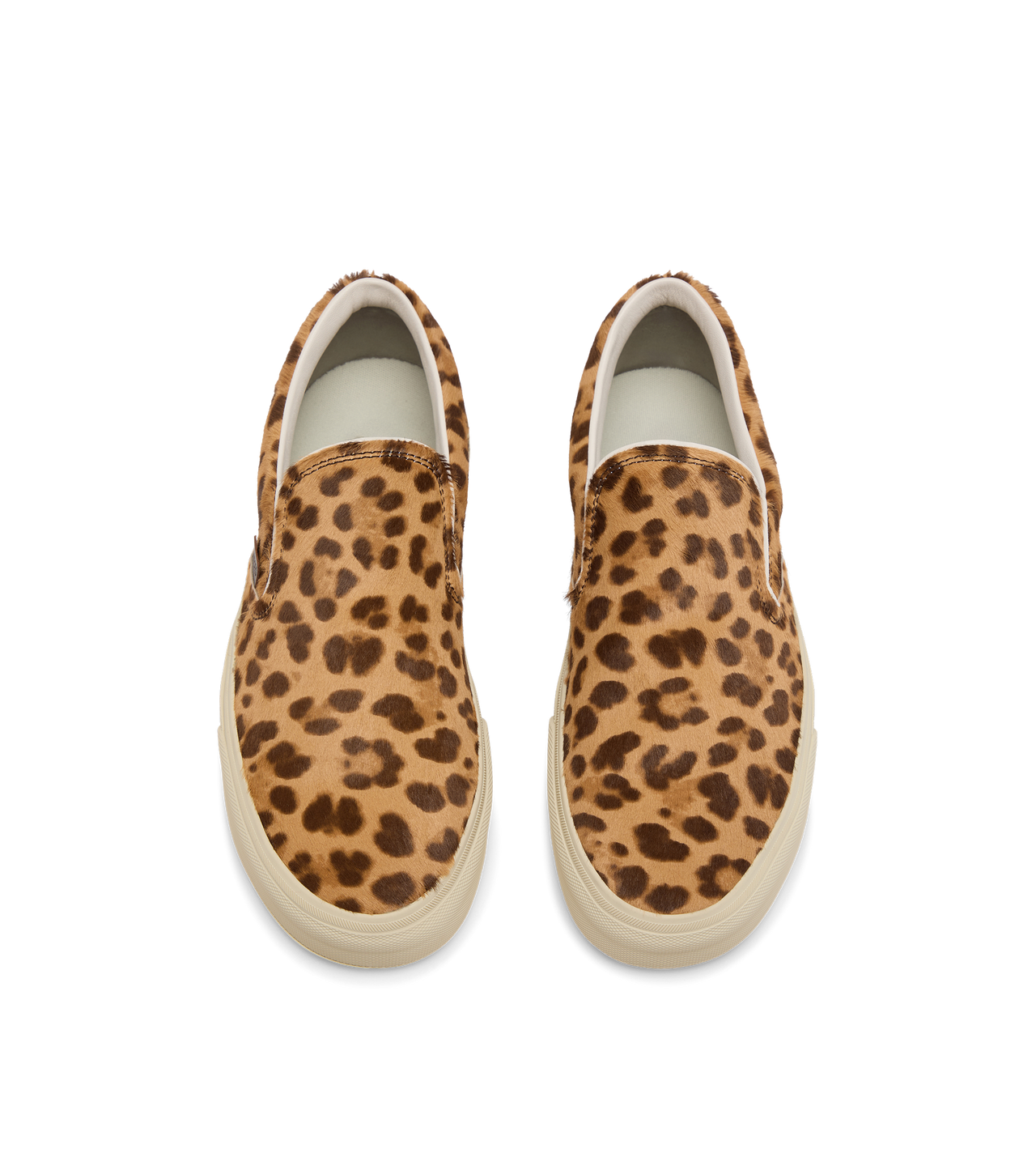 LEOPARD-PRINT HAIR CALF JUDE SLIP ON SNEAKER image number 1