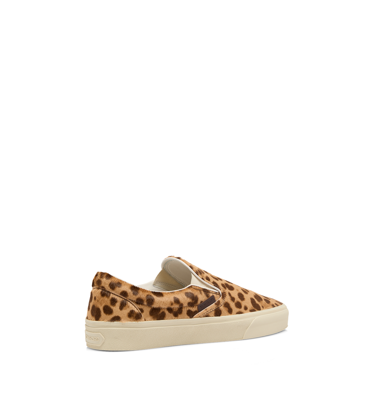 LEOPARD-PRINT HAIR CALF JUDE SLIP ON SNEAKER image number 2