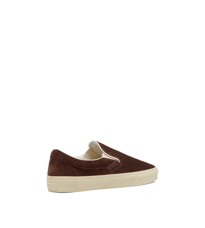 PERFORATED SUEDE JUDE SLIP ON SNEAKER image number 2