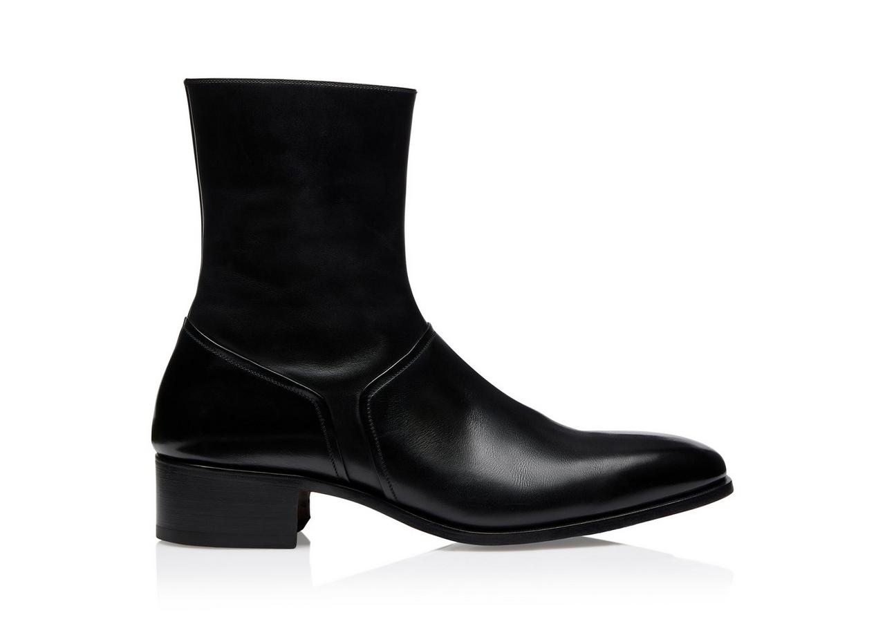 LEATHER ALEC ZIP BOOT image number 0