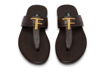 SMOOTH LEATHER BRIGHTON SANDAL image number 1