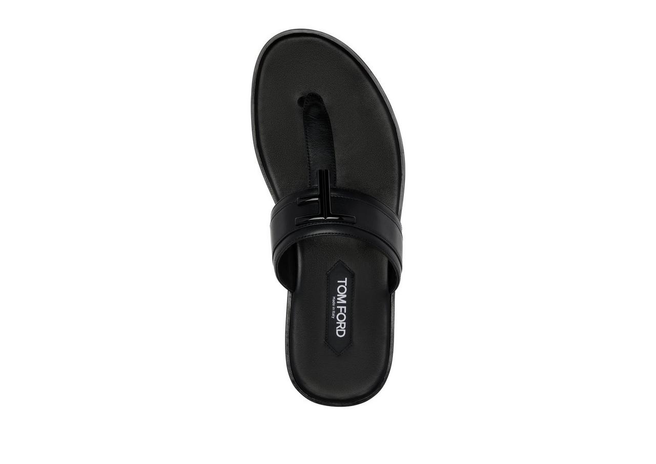 SMOOTH LEATHER BRIGHTON SANDAL image number 1