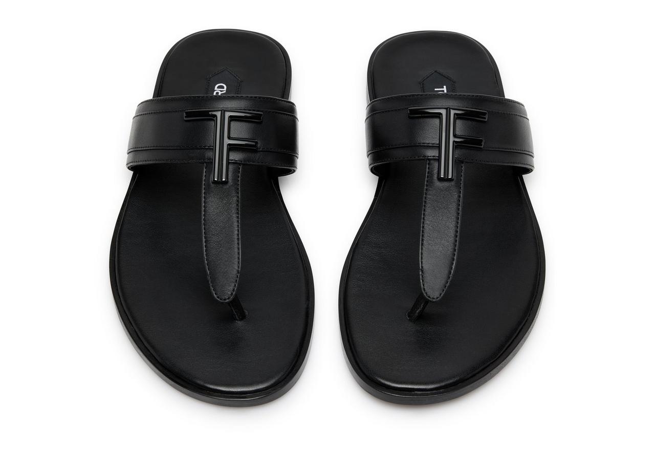 SMOOTH LEATHER BRIGHTON SANDAL image number 2