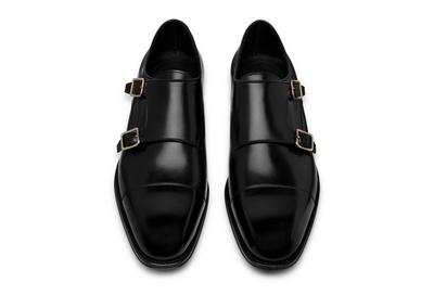 LEATHER CLAYDON MONK STRAP image number 1