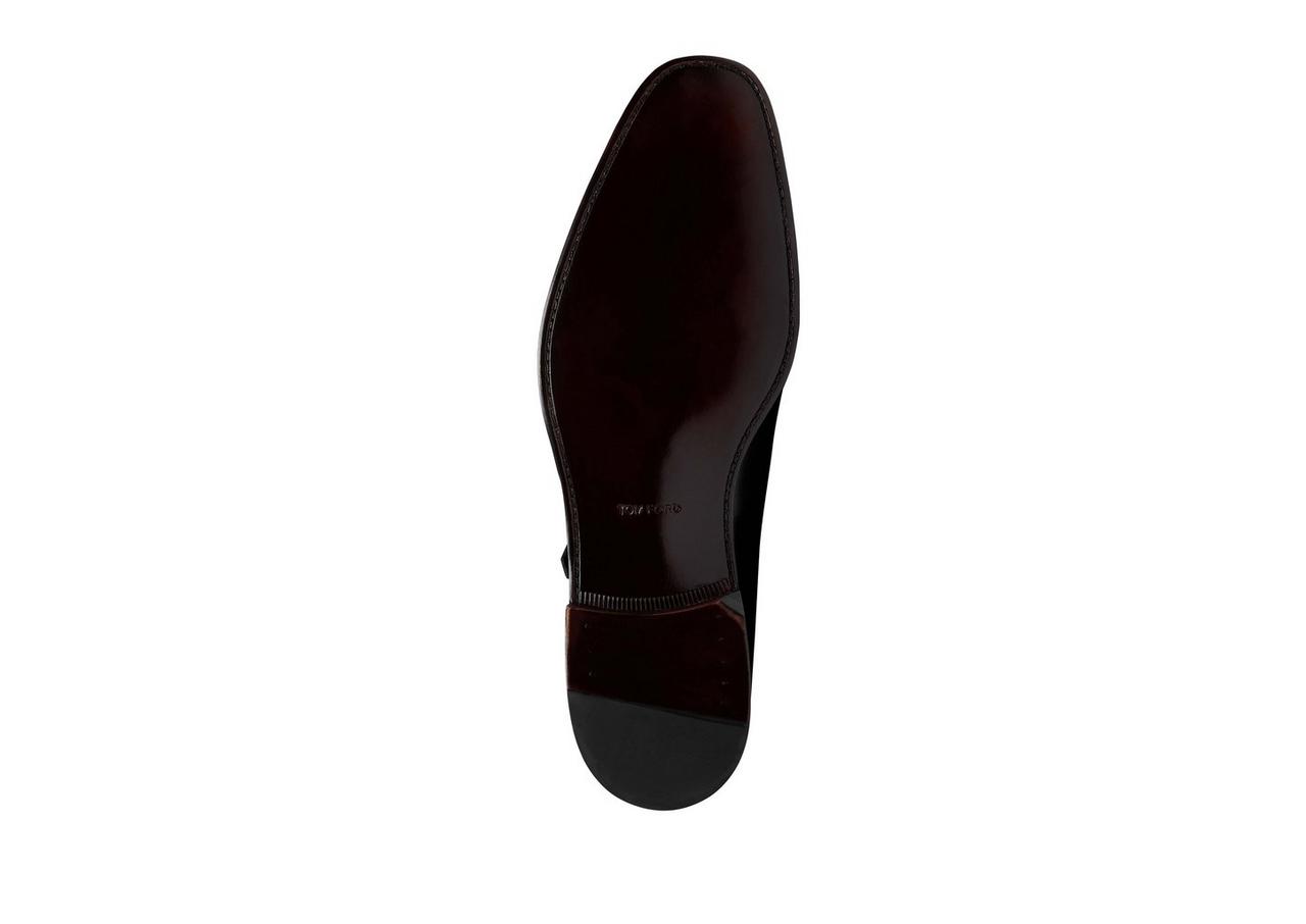 LEATHER CLAYDON MONK STRAP | Tom Ford Fashion