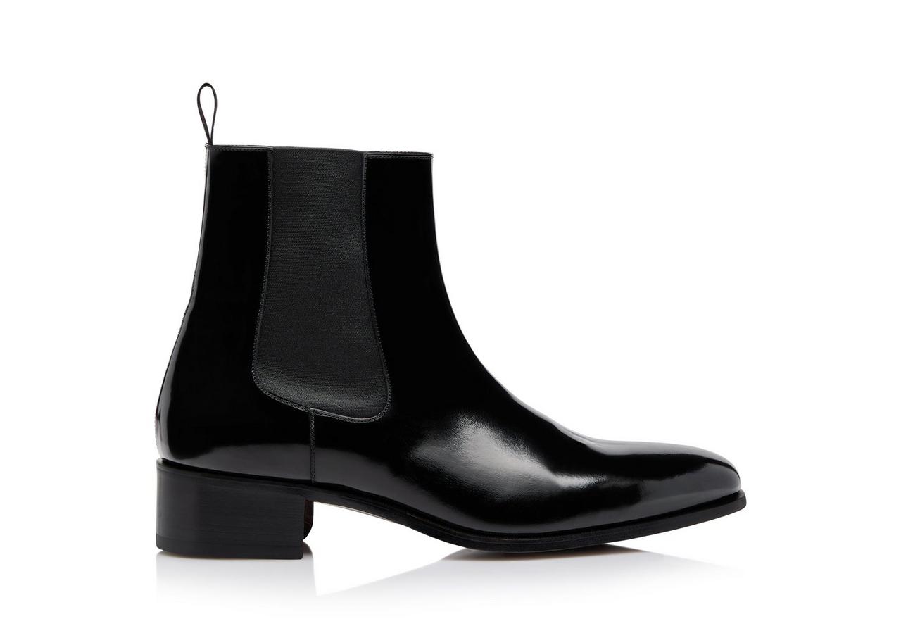 LV Formal Dimension Chelsea Boot, Black, 10.5