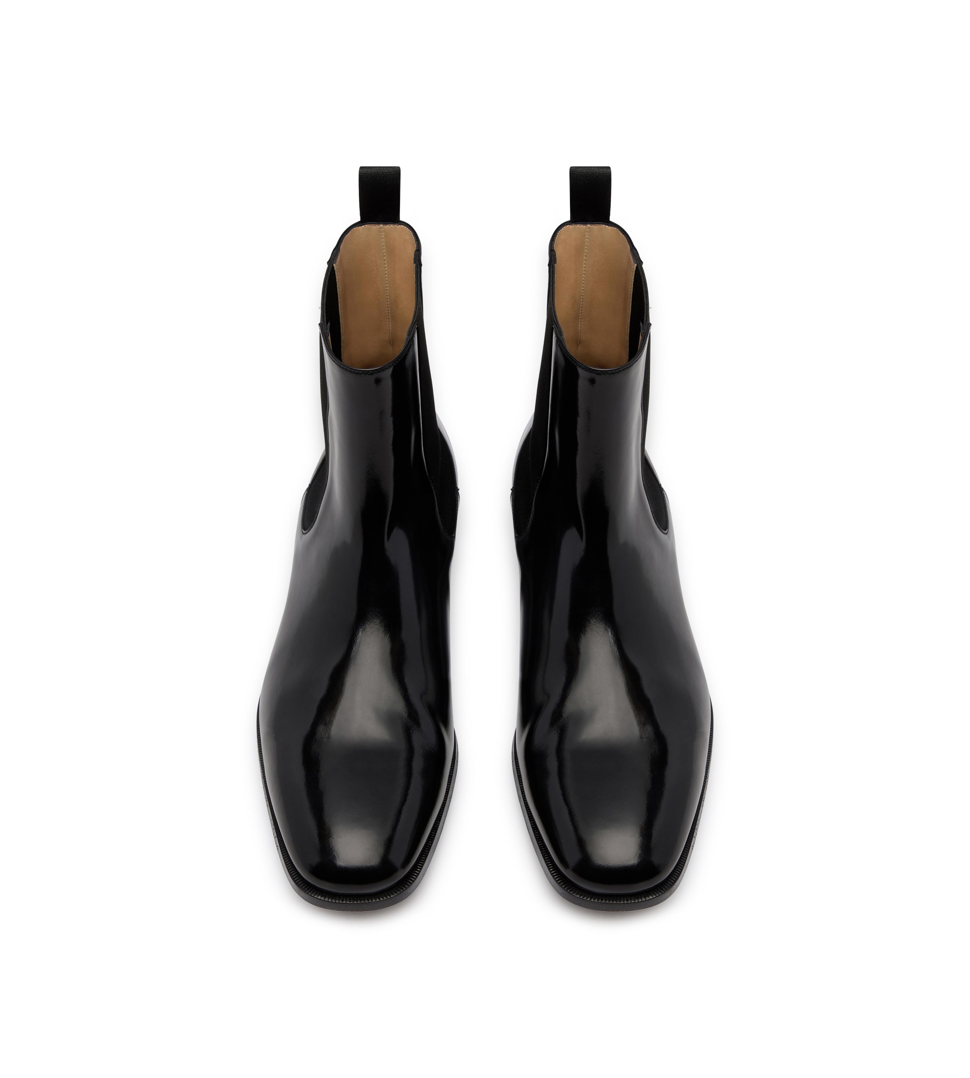 PATENT ALEC CHELSEA BOOT
