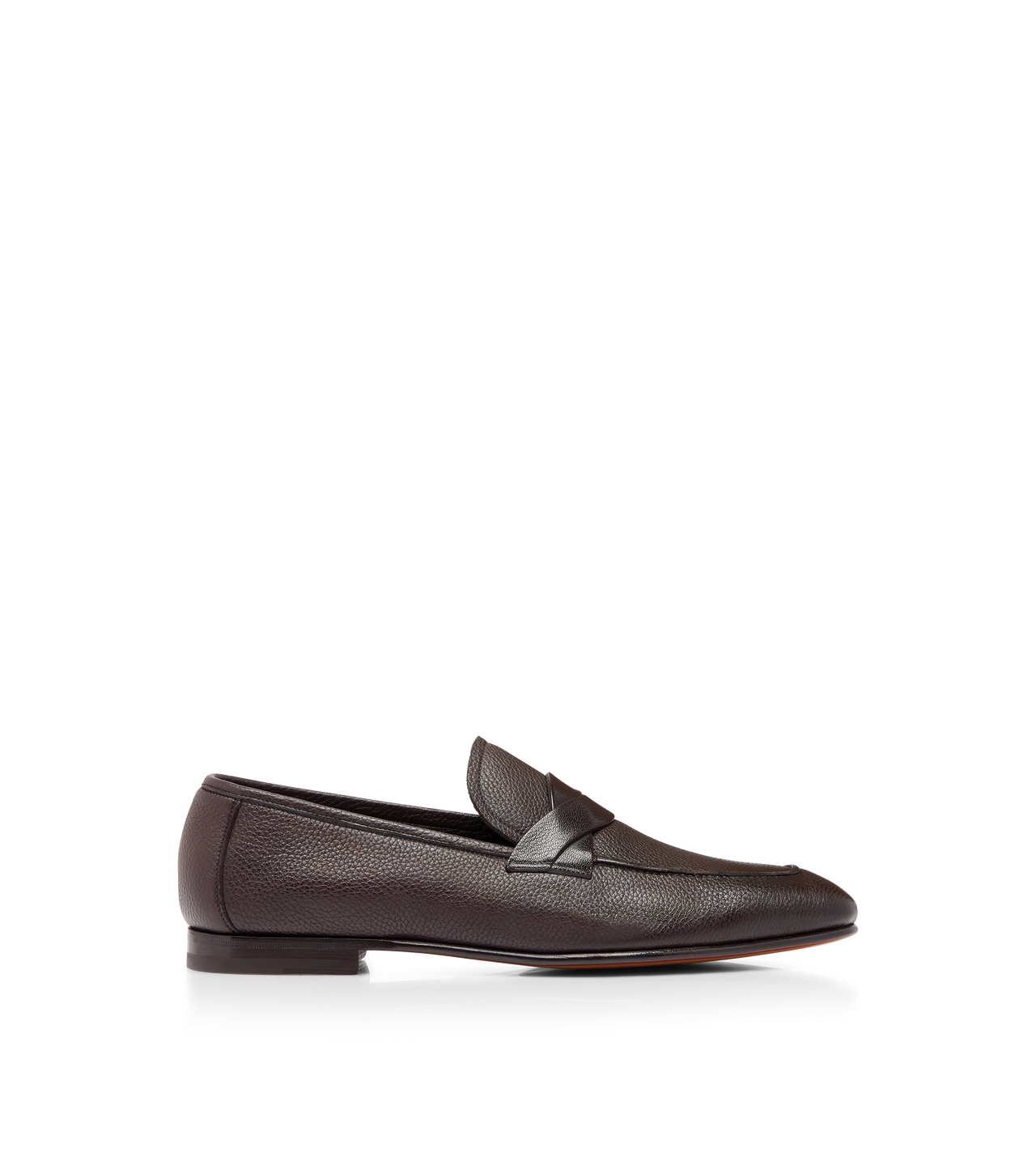 GRAIN LEATHER SEAN TWISTED BAND LOAFER image number 0