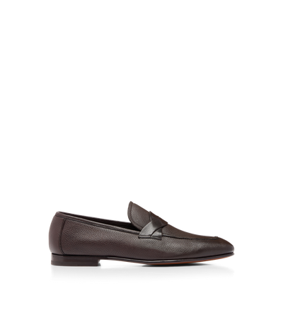 GRAIN LEATHER SEAN TWISTED BAND LOAFER image number 0