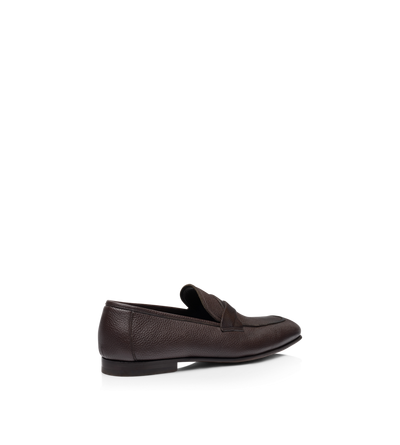 GRAIN LEATHER SEAN TWISTED BAND LOAFER image number 2