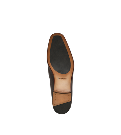 GRAIN LEATHER SEAN TWISTED BAND LOAFER image number 3
