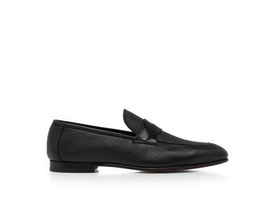 GRAIN LEATHER SEAN TWISTED BAND LOAFER image number 0
