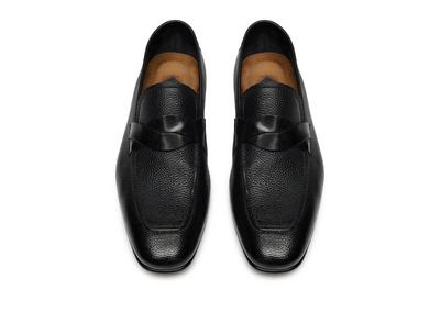 GRAIN LEATHER SEAN TWISTED BAND LOAFER image number 1