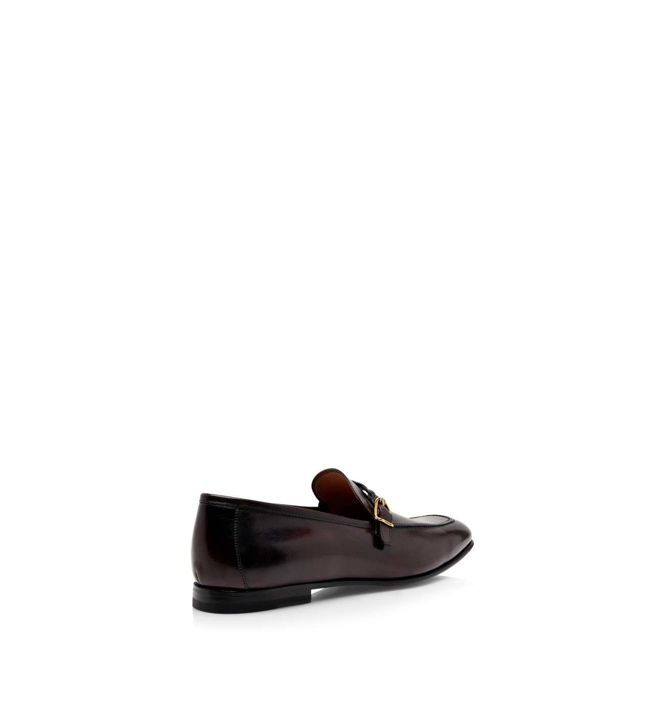 BURNISHED LEATHER MARTIN LOAFER image number 2