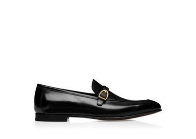 BURNISHED LEATHER MARTIN LOAFER image number 0