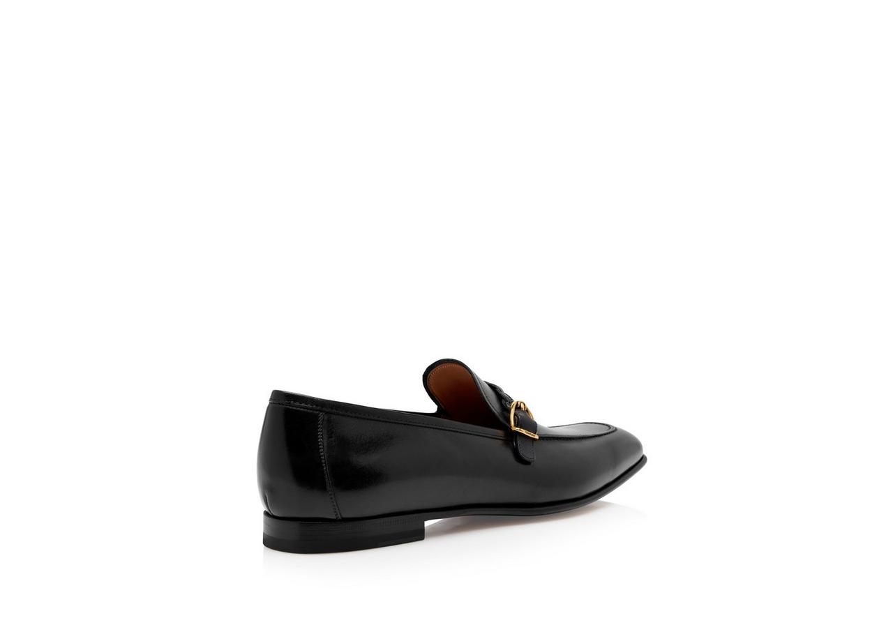 BURNISHED LEATHER MARTIN LOAFER image number 2